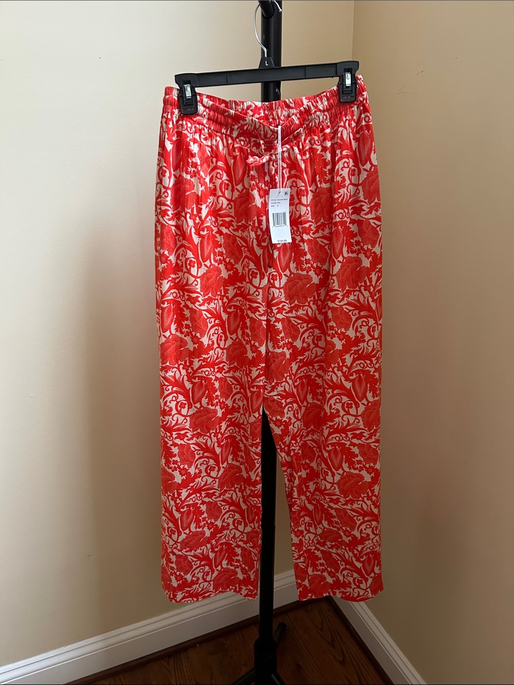 Ro’s Garden Nico Hibiscus Wide-Leg Pants NWT Size Medium
